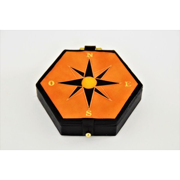 lomme-solur i l&aelig;der