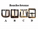 Boucles bronze