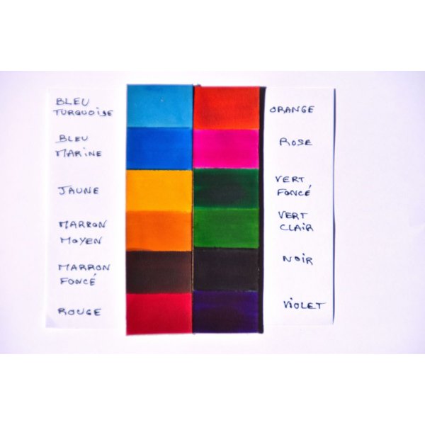 porte-cl&eacute; cuir lettres dor&eacute;es